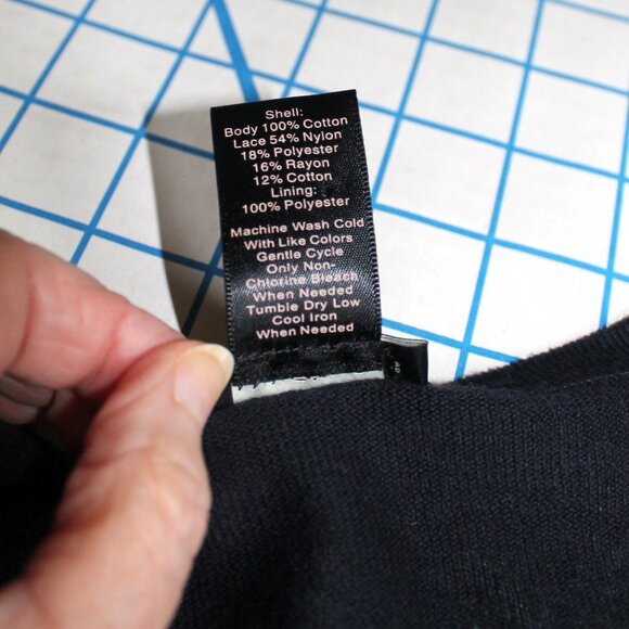 Ann Taylor Factory Navy Blue Lace Front Cardigan Sweater, Small - Picture 8 of 8